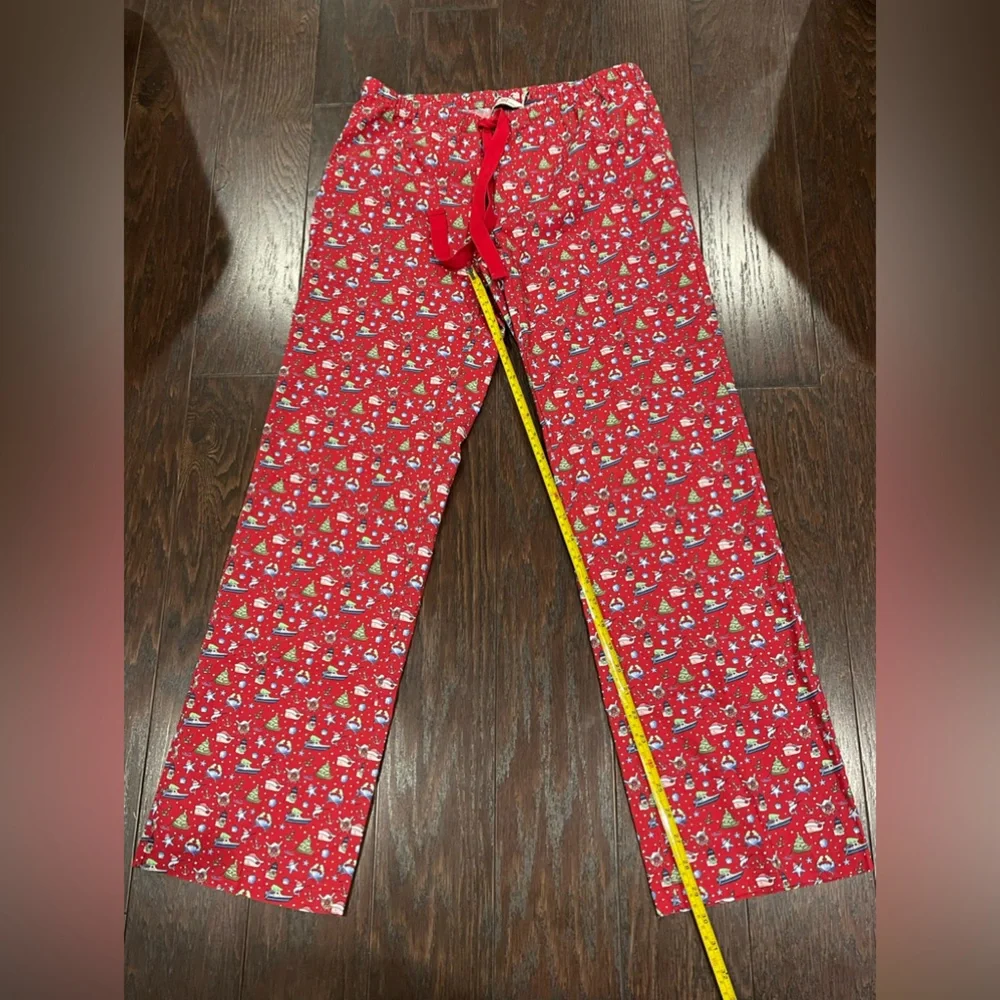 Vineyard Vines Women's Santa Whale Flannel Lounge Pants Size X-Small